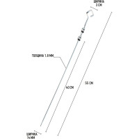 Набор шампуров Forester Слоны, для крупных кусков, 6 шт. RZ-600ELB