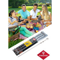 Набор шампуров Forester Слоны, для крупных кусков, 6 шт. RZ-600ELB