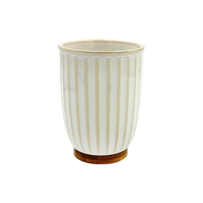 Стакан для зубных щеток Bath Plus Shell 7,6x11,1 см W-CE3027AA-TB