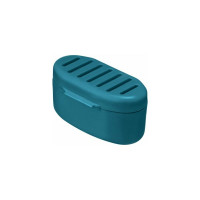 Набор чехлов для зубной щетки Профитт 3 шт., белый, красный, бирюзовый 2227039