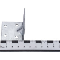 Крепежный усиленный уголок ООО Техно-Сервис равносторонний, 200 шт. US KUR 40X40