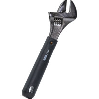 Разводной ключ DELI Home Series Black HT1508 200 мм, Soft Touch рукоять, лазерная гравировка шкалы, эксклюзивный дизайн, подарочная упаковка 104610