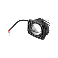 Светодиодная фара SKYWAY off road прямоугольная 12v/24v, 15w, 6000k/3000k, 2 диода S07201127