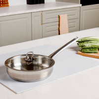 Сковорода Катюша София, нержавеющая сталь, 28 см, стеклянная крышка 29910-280-0