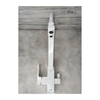 Смеситель для кухни Gappo 35k с выходом для питьевого фильтра, гибкий излив, белый-хром G4317-8 550573