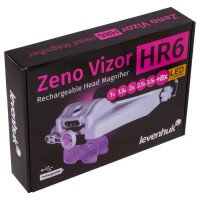 Налобная лупа Levenhuk с аккумулятором Zeno Vizor HR6 72615