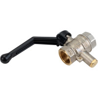 Шаровой латунный кран LD Pride 1/2 дюйма 45.341.15