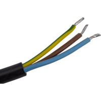 Сетевой шнур СПб УПП-5 с вилкой пвс 3x1,0-81 черный 2,2 м 99928141