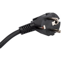 Сетевой шнур СПб УПП-5 с вилкой пвс 3x1,0-81 черный 2,2 м 99928141
