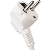 Сетевой шнур СПб УПП-5 с вилкой пвс 3x1,5-81 белый 2,2 м 99928143