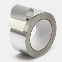 Алюминиевая клейкая лента Megaflex termo foil 50 мм, 40 м MEGTE.50.40