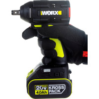 Аккумуляторный ударный гайковерт WORX Professional WU279.1