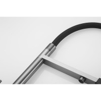 Смеситель для кухни ROSE с подключением к фильтру питьевой воды, оружейная сталь R958T