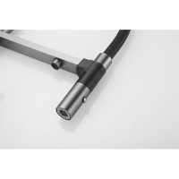 Смеситель для кухни ROSE с подключением к фильтру питьевой воды, оружейная сталь R958T