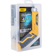 Аккумуляторная отвертка с поворотной рукоятью DELI DL-DP04-E2B1 102990