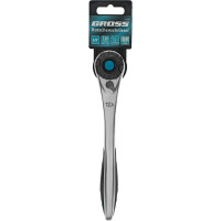 Ключ трещоточный, 120 зубьев 3/8" GROSS 14136