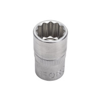 Головка короткая 12-гранная (12 мм; 3/8DR) FORCE 53912
