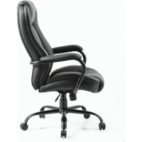 Кресло офисное BRABIX Heavy Duty Hd-002, усиленная конструкция, Нагрузка 200 кг экокожа 531829