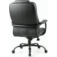 Кресло офисное BRABIX Heavy Duty Hd-002, усиленная конструкция, Нагрузка 200 кг экокожа 531829