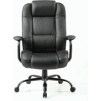 Кресло офисное BRABIX Heavy Duty Hd-002, усиленная конструкция, Нагрузка 200 кг экокожа 531829