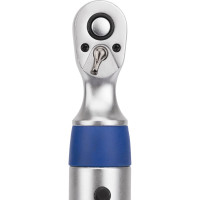 Динамометрический предельный ключ с трещеткой NORGAU 1/4"; 5-25 Нм, тип NTW21-002R с поверкой 051110002/П