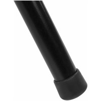 Складной стул для дома и офиса BRABIX Golf Plus CF-003 Комфорт черный каркас, кожзам черный, 531566