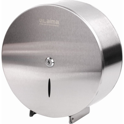 Диспенсер для туалетной бумаги LAIMA PROFESSIONAL INOX T2 малый, нерж. сталь, матовый 605698
