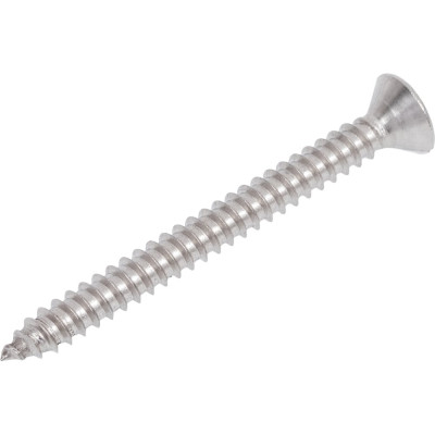 Саморез КРЕП-КОМП потай нержавейка PH DIN 7982 А2, универсал 4,8х50 200 шт. спн4850