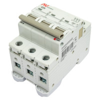 Автоматический выключатель EKF AV-6, 3P, 25A, 6kA, AVERES mcb6-3-25C-av