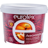Защитно-декоративное покрытие для древесины Eurotex Белый 2.5 кг 1/4 21119