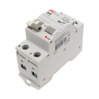 Дифференциальный автомат EKF DVA-6 1P+N 20А 30мА 6кА AVERES rcbo6-1pn-20B-30-ac-av
