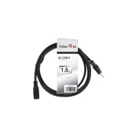 Удлинительный кабель Telecom 3.5 Jack /M/-3.5 Jack /F/, стерео, аудио, 1.5м TAV7179-1.5M