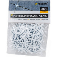 Крестики для плитки (200 шт; 2.5 мм) 3D Krestiki 00-00000702