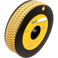 Маркировочное кольцо IEK 1-2.5мм, B, МК, 1000шт/ролл UMK10-B