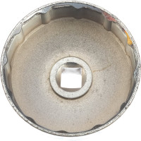 Съемник масляного фильтра AV Steel 12-гранная чашка, 76 мм AV-920139