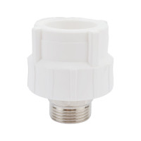 Комбинировання муфта TEBO PPR 40x1" НР под ключ 015020717