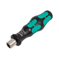 Ручка-битодержатель WERA 813 1/4, с магнитом, рукоятка Kraftform Plus WE-051274
