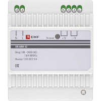 Блок питания EKF 12В PROxima dr-60w-12