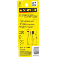 Комплект метчиков Stayer MASTER  сталь 9ХС М12х1.5 2 шт 28025-12-1.5-H2