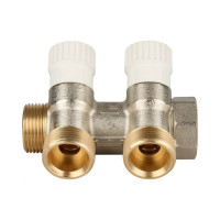 Регулирующий коллектор STOUT 1", 2 отвода 3/4" RG008UJF4F6FEQ