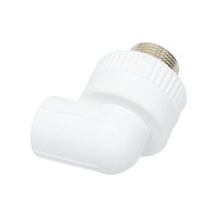 Комбинированный уголок Blue Ocean полипропиленовый, НР - 20x3/4 PPRF/ET90E(W)-20x3/4"