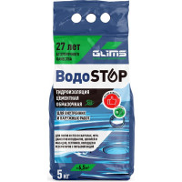 Цементная гидроизоляция GLIMS ВодоStop 5 кг О00006976