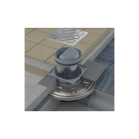 Душевой трап Ravak SN501 105х105/50, из нержавеющей стали X01435