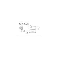 Насадка паяльная QUICK 303-4,2D