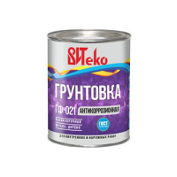 Грунтовка Царицынские краски Витеко ГФ-021, красно-коричневая, 0.8  кг 17502