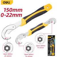Набор универсальных самозажимных ключей DELI DL932-2 2шт 104460