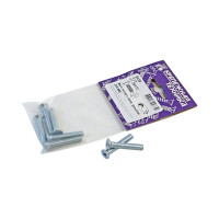 Винт с метрической резьбой крепежная техника потайной, din 965, 6x35, 5 шт. 38470