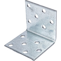 Крепежный равносторонний перфорированный уголок СВК 40x40x40 толщина 1,8 мм SVK-PFL40404018 Н0000026038