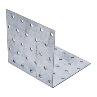 Крепежный равносторонний перфорированный уголок СВК 100x100x100 толщина 1,8 мм SVK-PFL10101018 Н0000026042