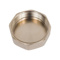Никелированная заглушка STOUT ВР 2 SFT-0027-000002 RG008Q0R2OOPNC